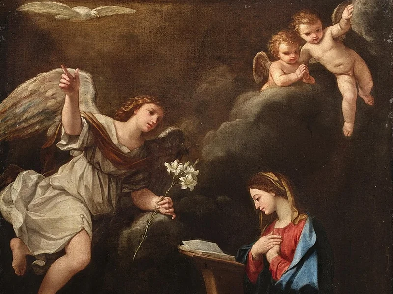 1681-Girolamo Donnini - Annunciazione
